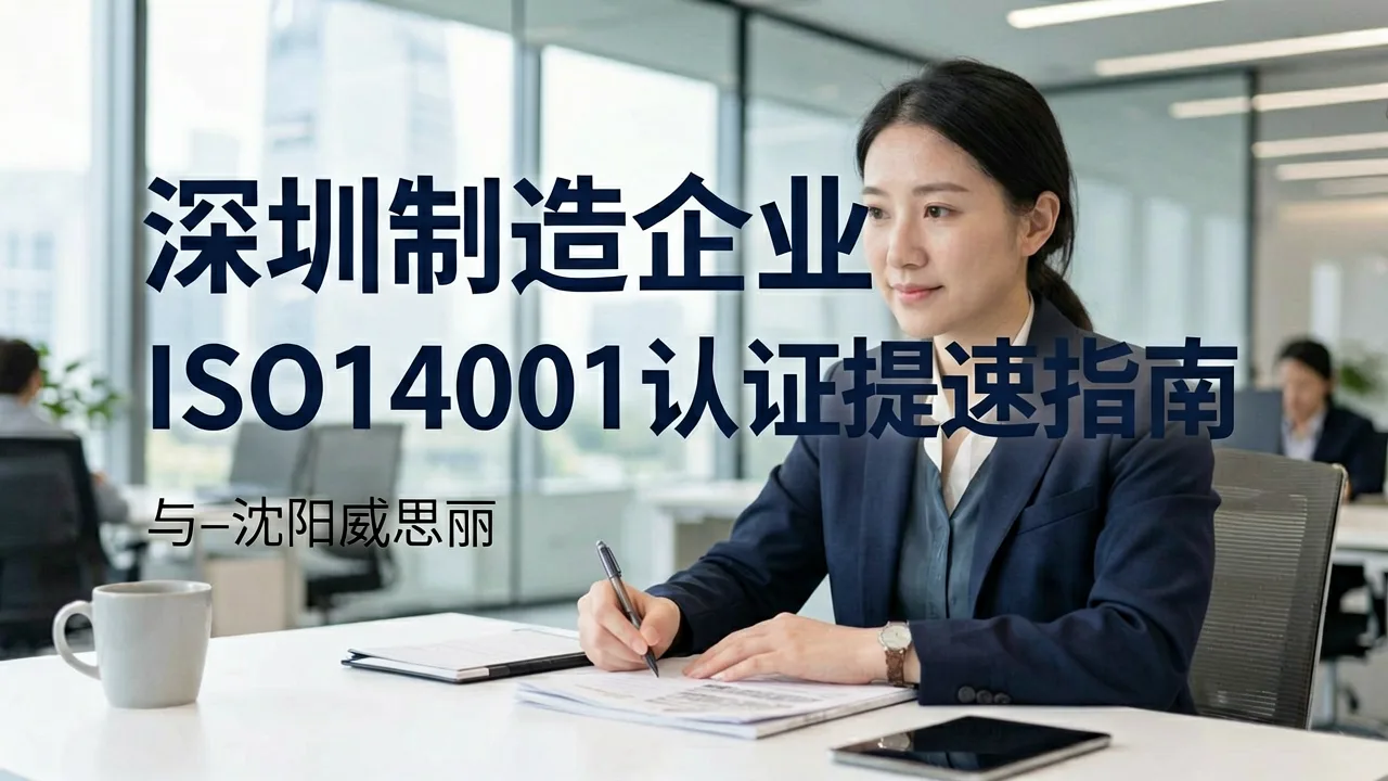 深圳制造企业ISO14001认证提速指南